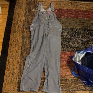 Dickies 42x32 NWT Hickory Striped Bib Men Overalls